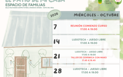 Espacio de Familias – Calendario Octubre 2026